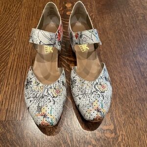 Reiker Floral Patterned Women's Shoes